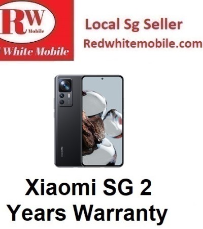 Xiaomi 12T 5G 8/256GB-Xiaomi SG 2 Years Warranty