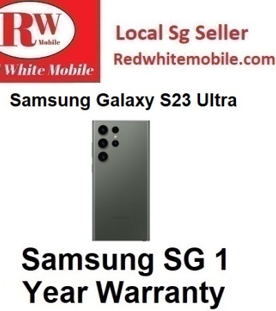 Samsung Galaxy S23 Ultra 5G (Brand New Unsealed)-Samsung SG 1 Year Warranty