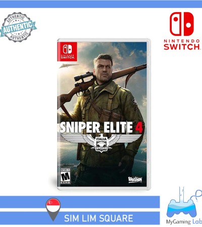 [SG] Nintendo Switch Game Sniper Elite 4 / Elite 3 / Elite V2 Remastered
