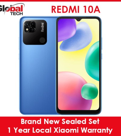 Xiaomi Redmi 10A 32GB or 64GB / Global Version / 1 Year Local XIaomi Warranty